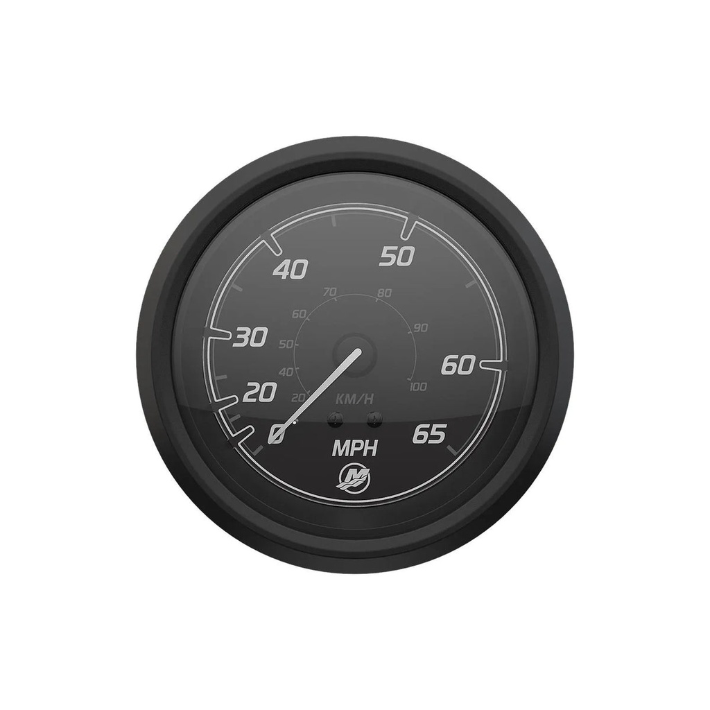 [79 8M6020028] TACHOMETER GAUGE-7K MERCURY SPORT - BLACK FACE - BLACK BEZEL (8M6020028)