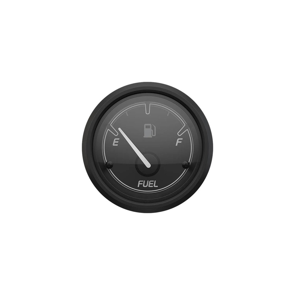 [79 8M6020029] FUEL LEVEL E-F MERCURY SPORT - BLACK FACE - BLACK BEZEL (8M6020029)