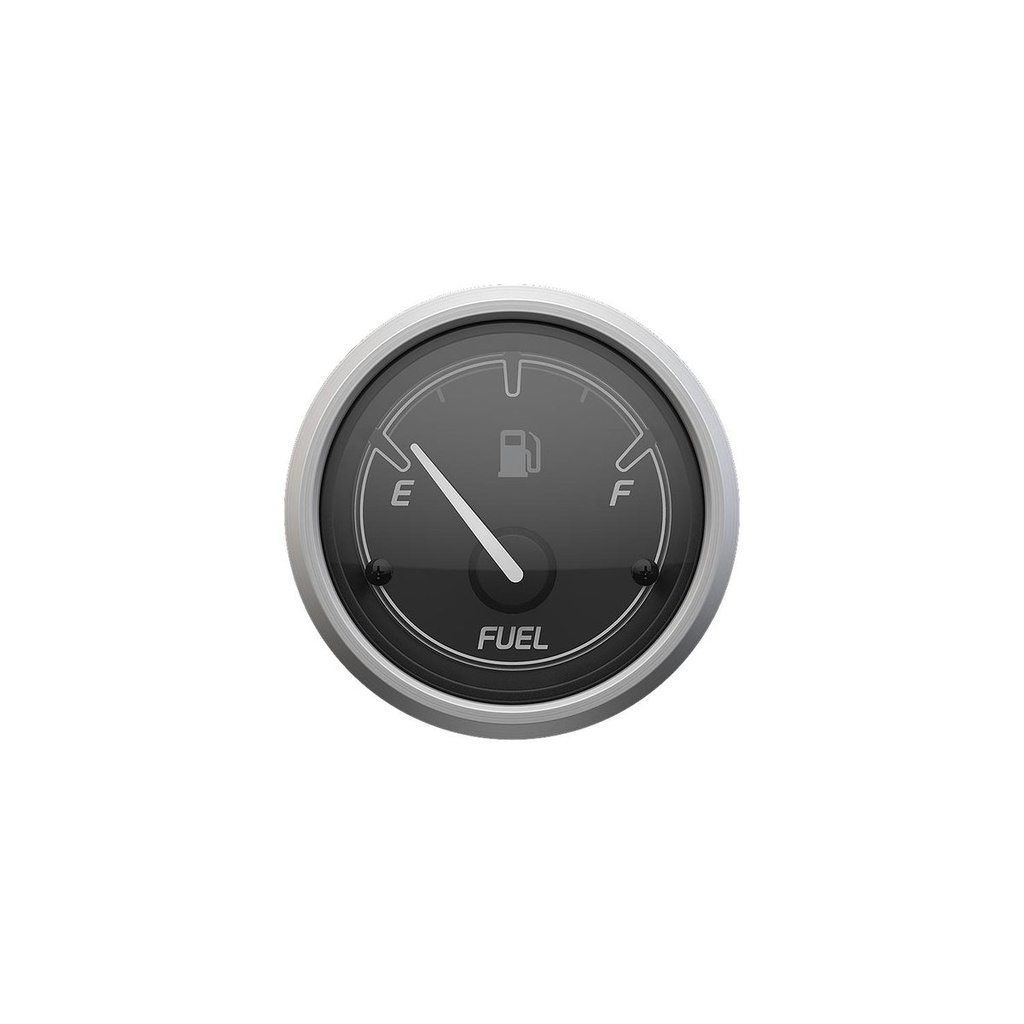 [79 8M6020041] FUEL LEVEL E-F MERCURY SPORT - BLACK FACE - BRUSHED BEZEL (8M6020041)