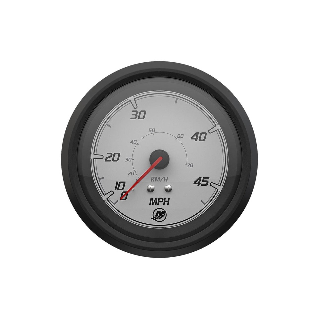 [79 8M6020051] TACHOMETER GAUGE-7K MERCURY SPORT - WHITE FACE - BLACK BEZEL (8M6020051)