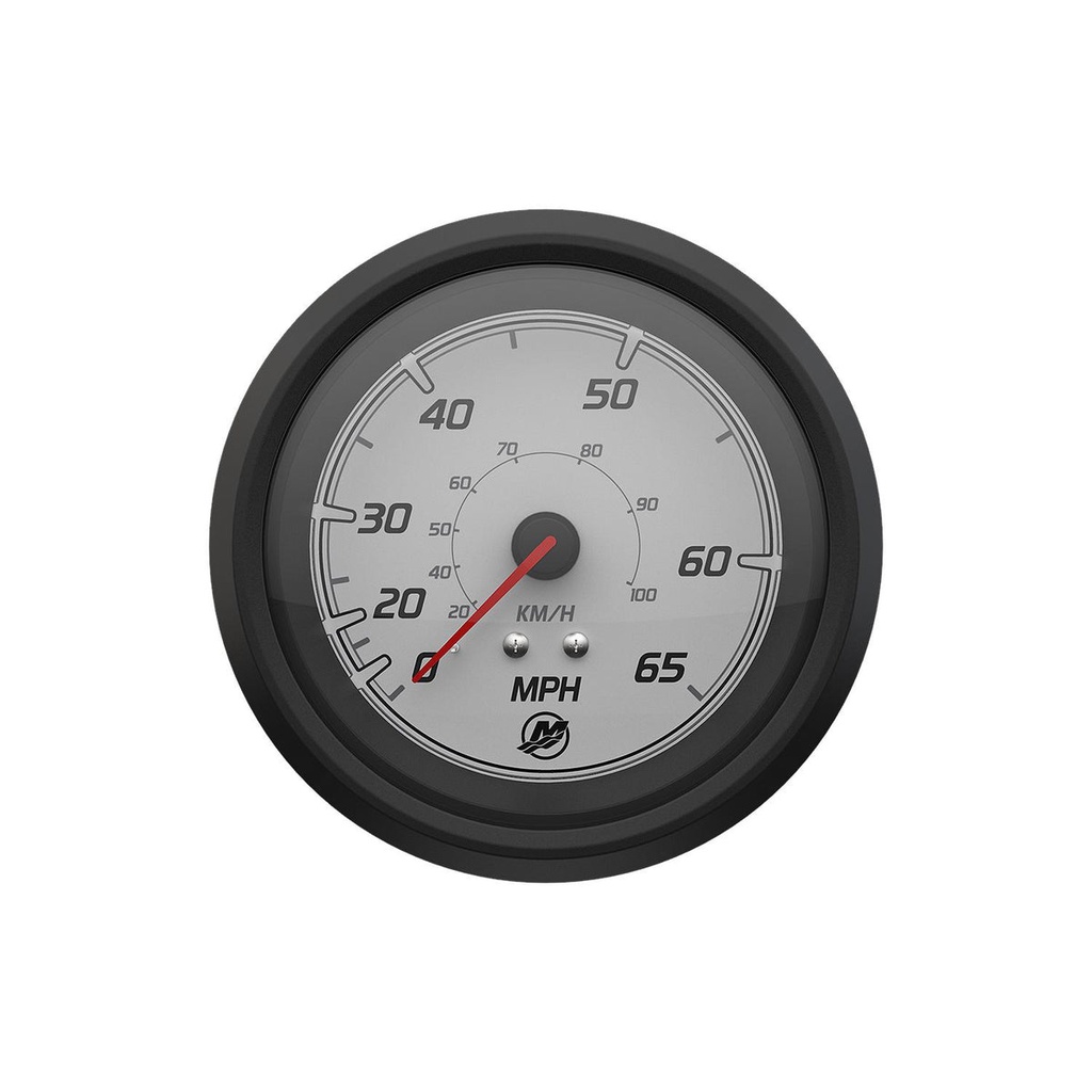 [79 8M6020052] TACHOMETER GAUGE-7K MERCURY SPORT - WHITE FACE - BLACK BEZEL (8M6020052)