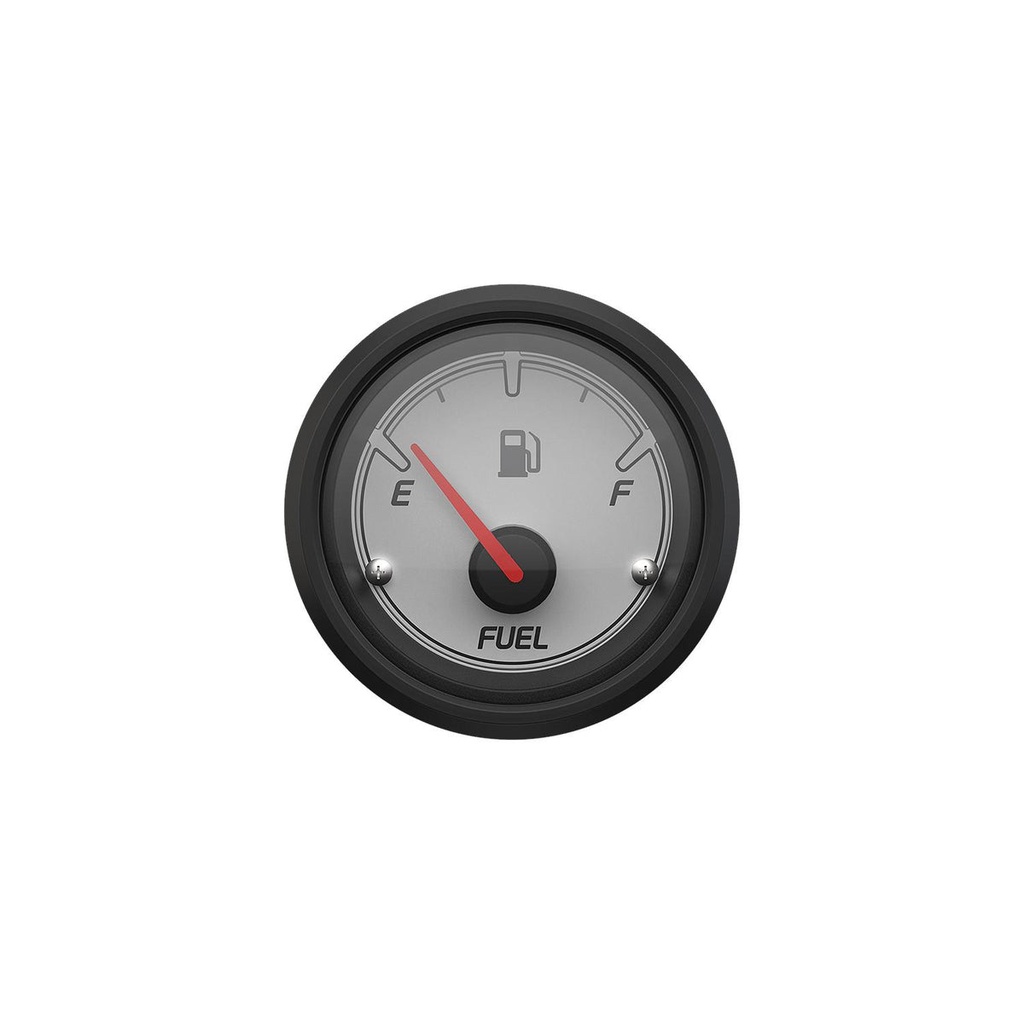 [79 8M6020053] FUEL LEVEL E-F MERCURY SPORT - WHITE FACE - BLACK BEZEL (8M6020053)