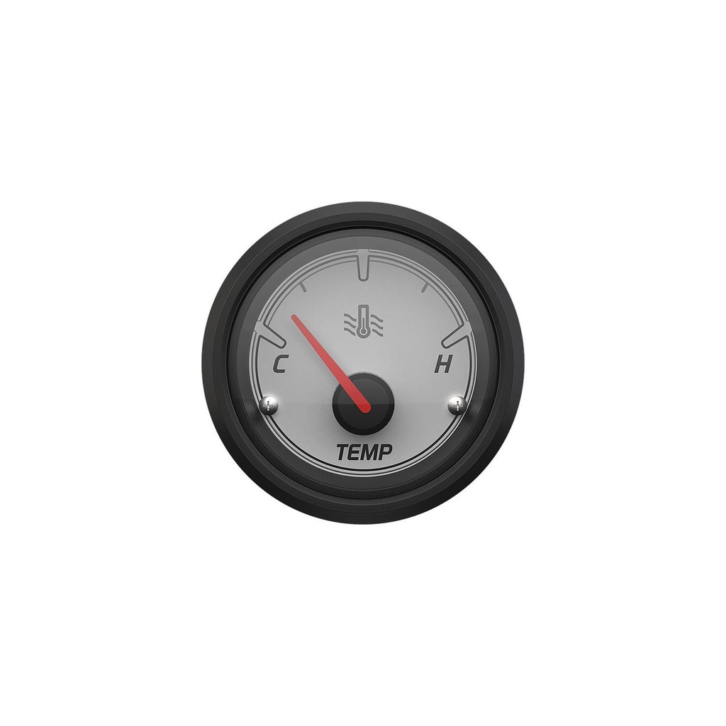 [79 8M6020059] WATER TEMP C-H (60-200) MERCURY SPORT - WHITE FACE - BLACK BEZEL (8M6020059)