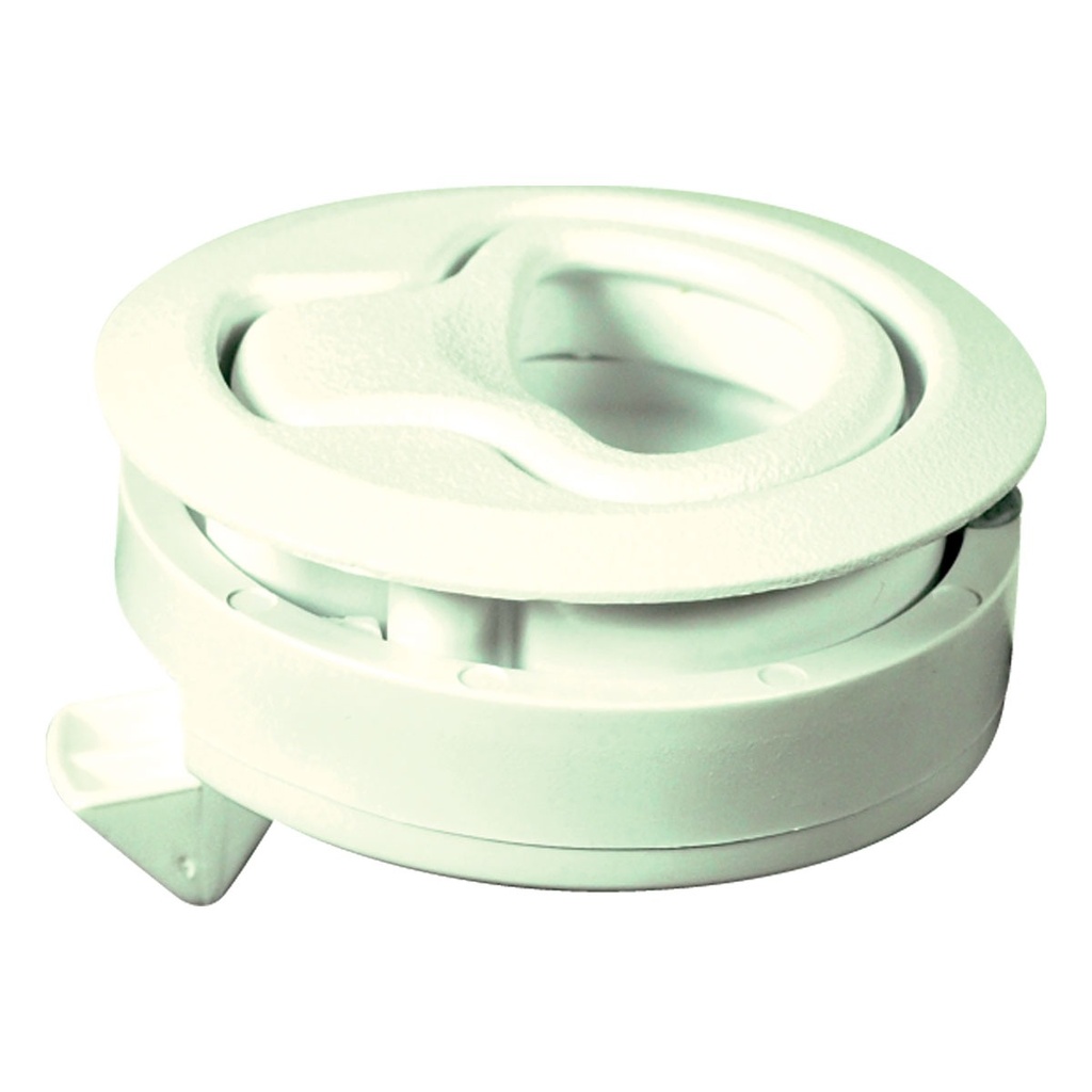 [193162-BLA] SOUTHCO FLUSH PULL CATCH WHITE POLYCARBONATE (193162)