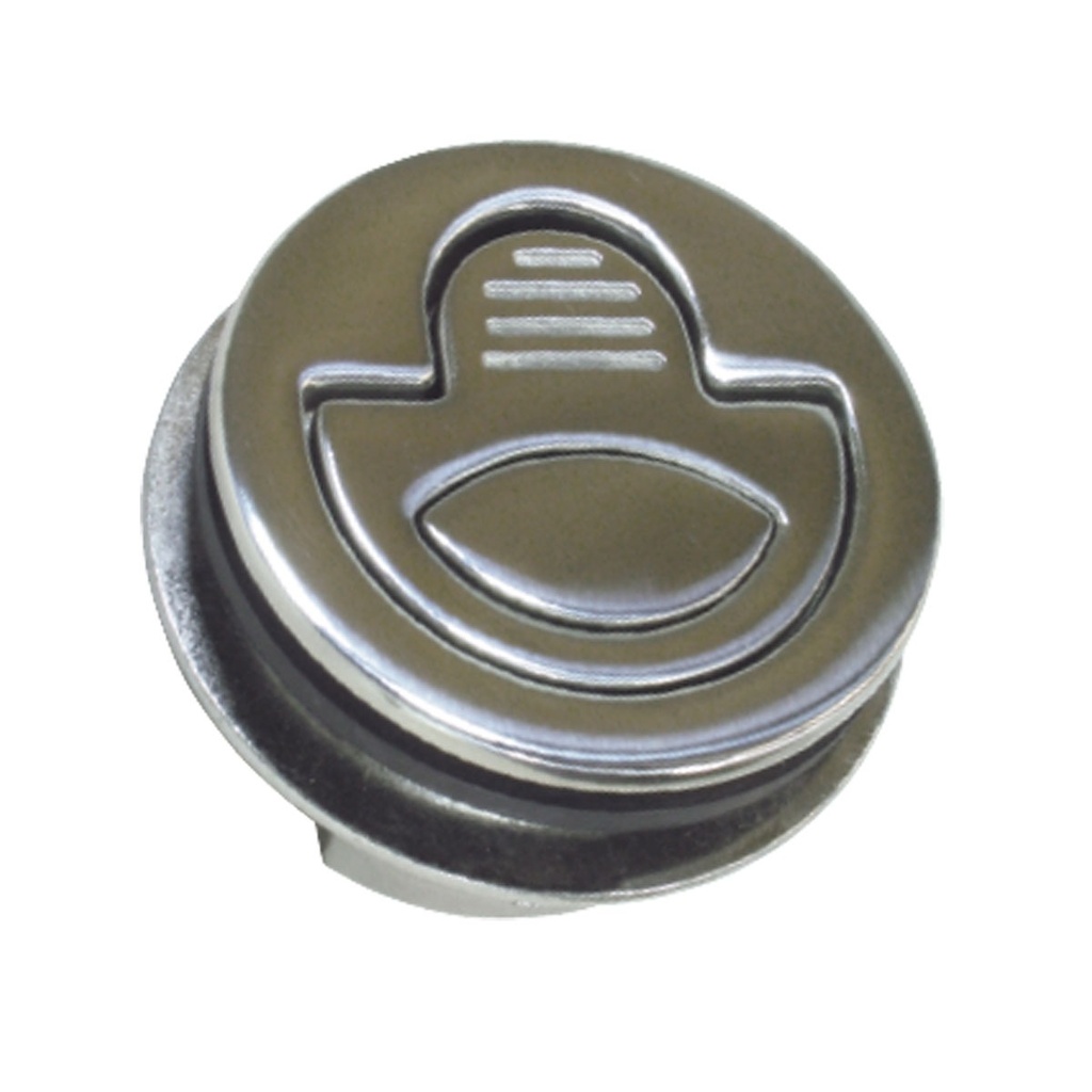 [193212-BLA] MARINE TOWN WATERPROOF FLUSH SLAM LATCH ROUND (193212)