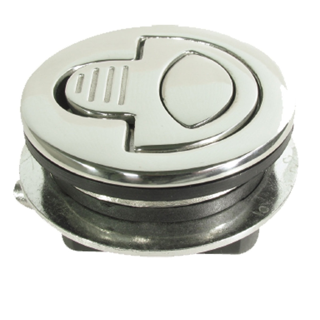 [193214-BLA] MARINE TOWN WATERPROOF FLUSH SLAM LATCH STALON ROUND (193214)