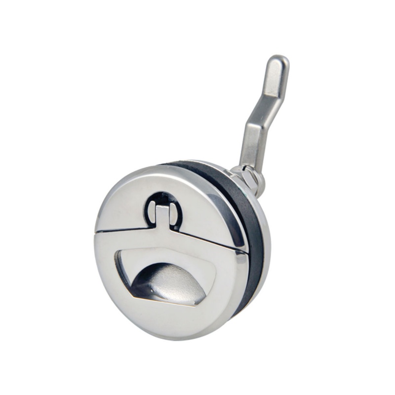 [193216-BLA] MARINE TOWN FLUSH LIFT LIFT PULL LATCH ROUND (193216)