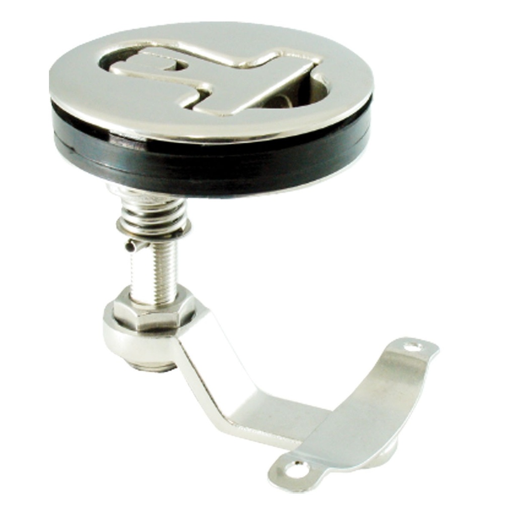 [193232-BLA] MARINE TOWN ROUND T FLOOR HATCH CATCH LCOK (193232)