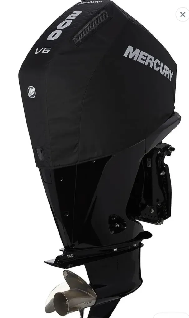 [8M8035182] OB ENGINE COVER V6 200 -BLK (HP BRANDED) (8M8035182)