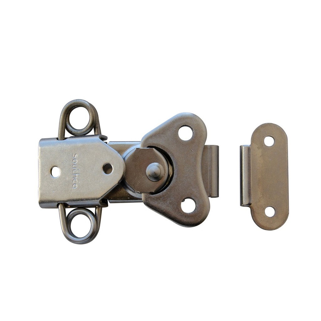 [193328-BLA] SOUTHCO LINK LOCK ROTARY CATCH STAINLESS STEEL LOCKABLE 60MM (193328)
