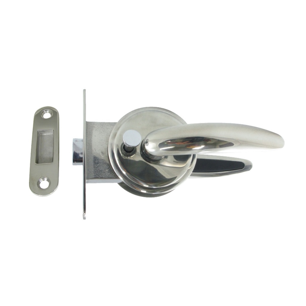 [193381-BLA] MARINE TOWN MAGNETIC PRIVACY DOOR LOCK LEVER MIRROR 19-25MM (193381)