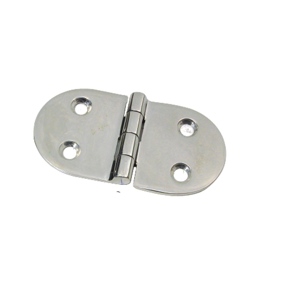 [193452-BLA] MARINE TOWN CAST S/STEEL HINGE S/STEEL ROUNDED 76X38MM (193452)