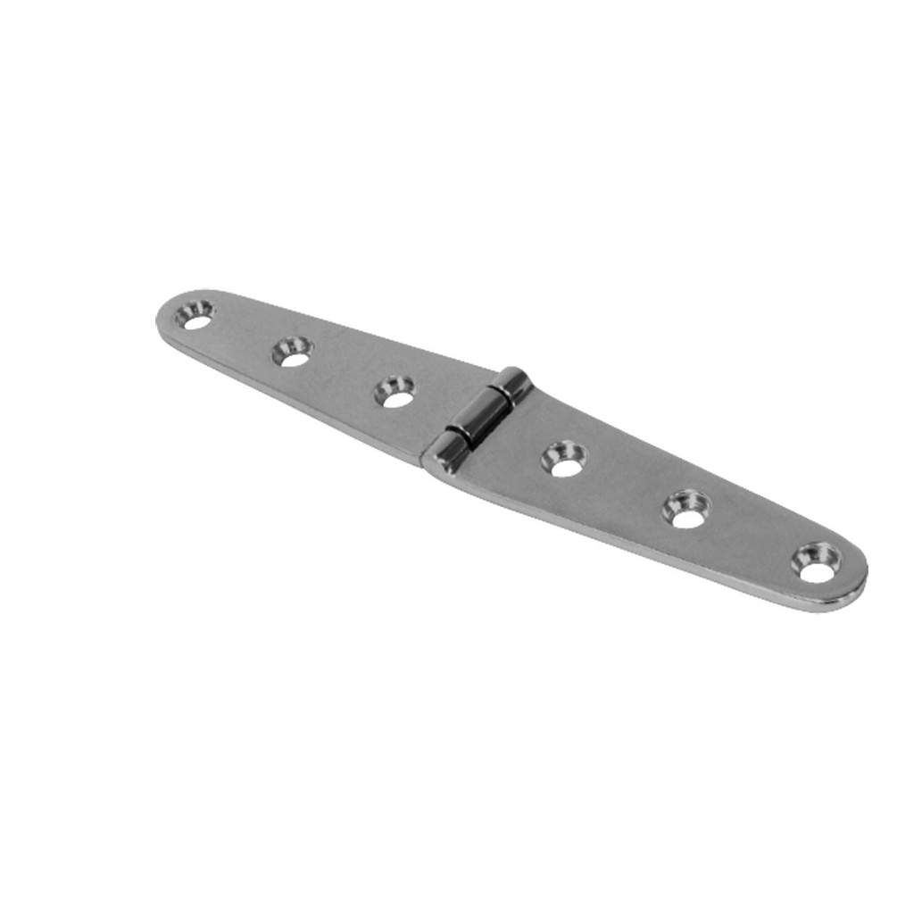 [193479-BLA] MARINE TOWN CAST STAINESS STEEL STRAP HINGE 154MM X 26MM (193479)