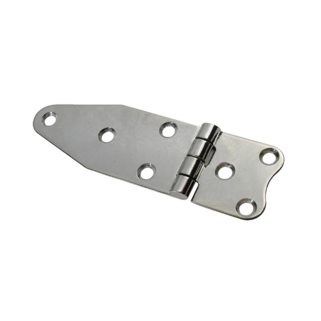 [193572-BLA] MARINE TOWN PRESSED S/STEEL HINGE S/STEEL 126X41X10MM (193572)