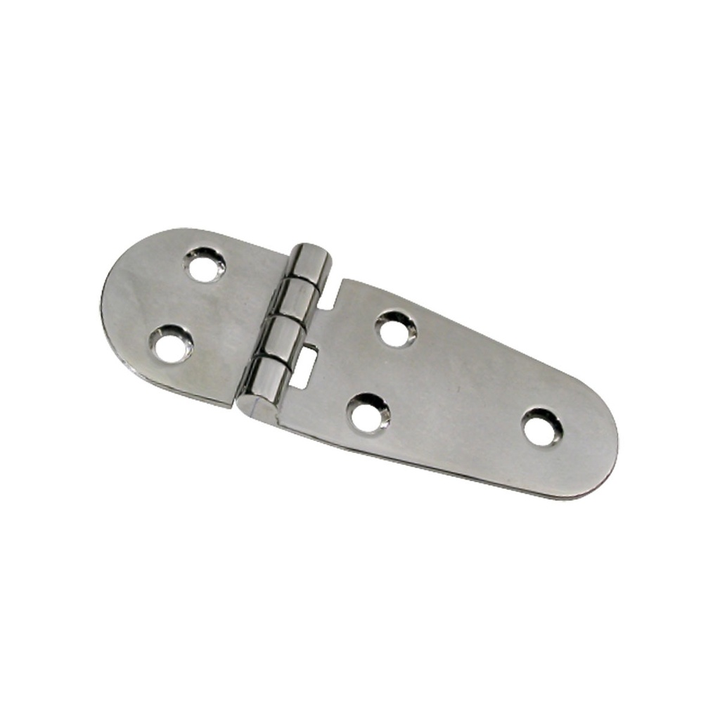 [193578-BLA] MARINE TOWN PRESSED HINGE S/STEEL ROUNDED 107X38MM (193578)