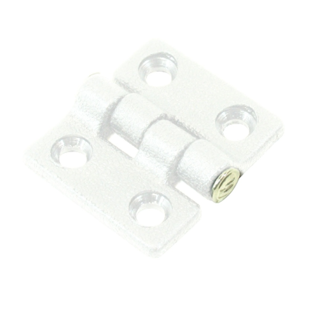 [193670-BLA] BLA NYLON HINGE WHITE 40MM X 37MM (193670)