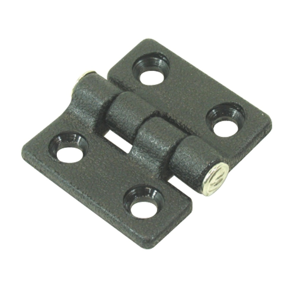 [193672-BLA] BLA NYLON HINGE BLACK 40MM X 37MM (193672)