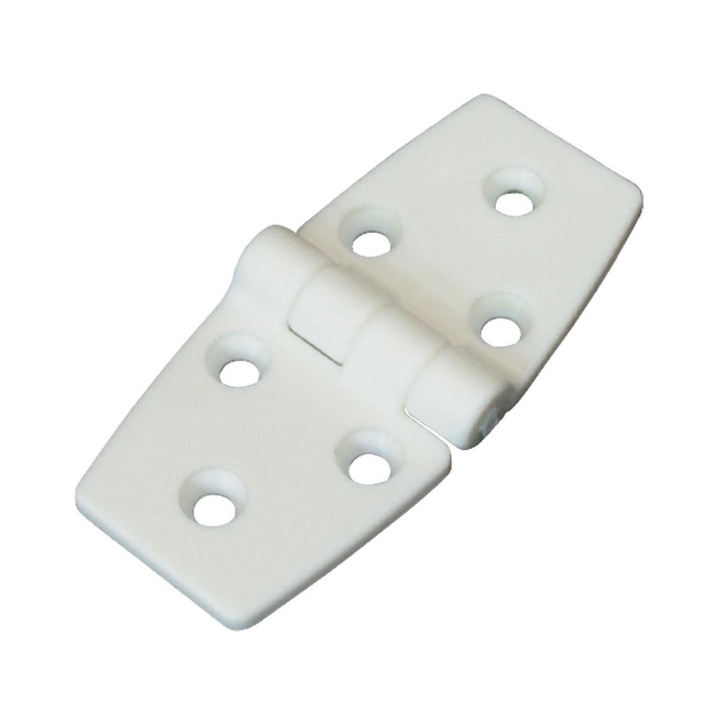 [193678-BLA] BLA NYLON HINGE WHITE 80MM X 37MM (193678)