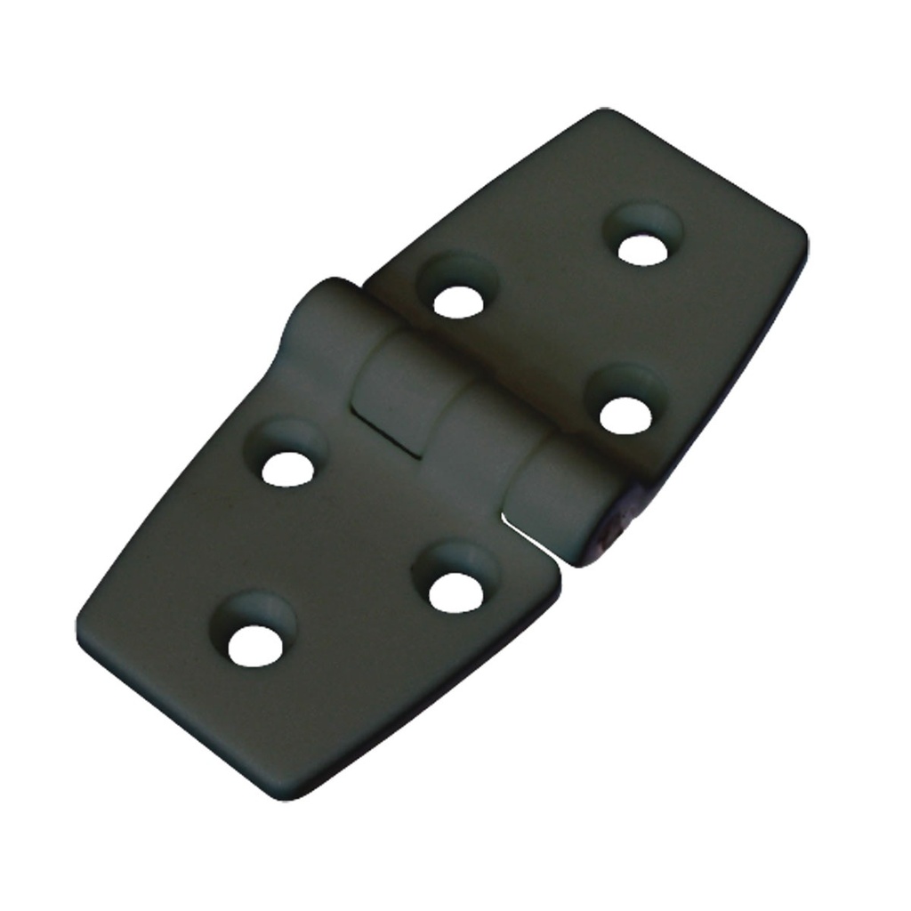 [193680-BLA] BLA NYLON HINGE BLACK 80MM X 37MM (193680)