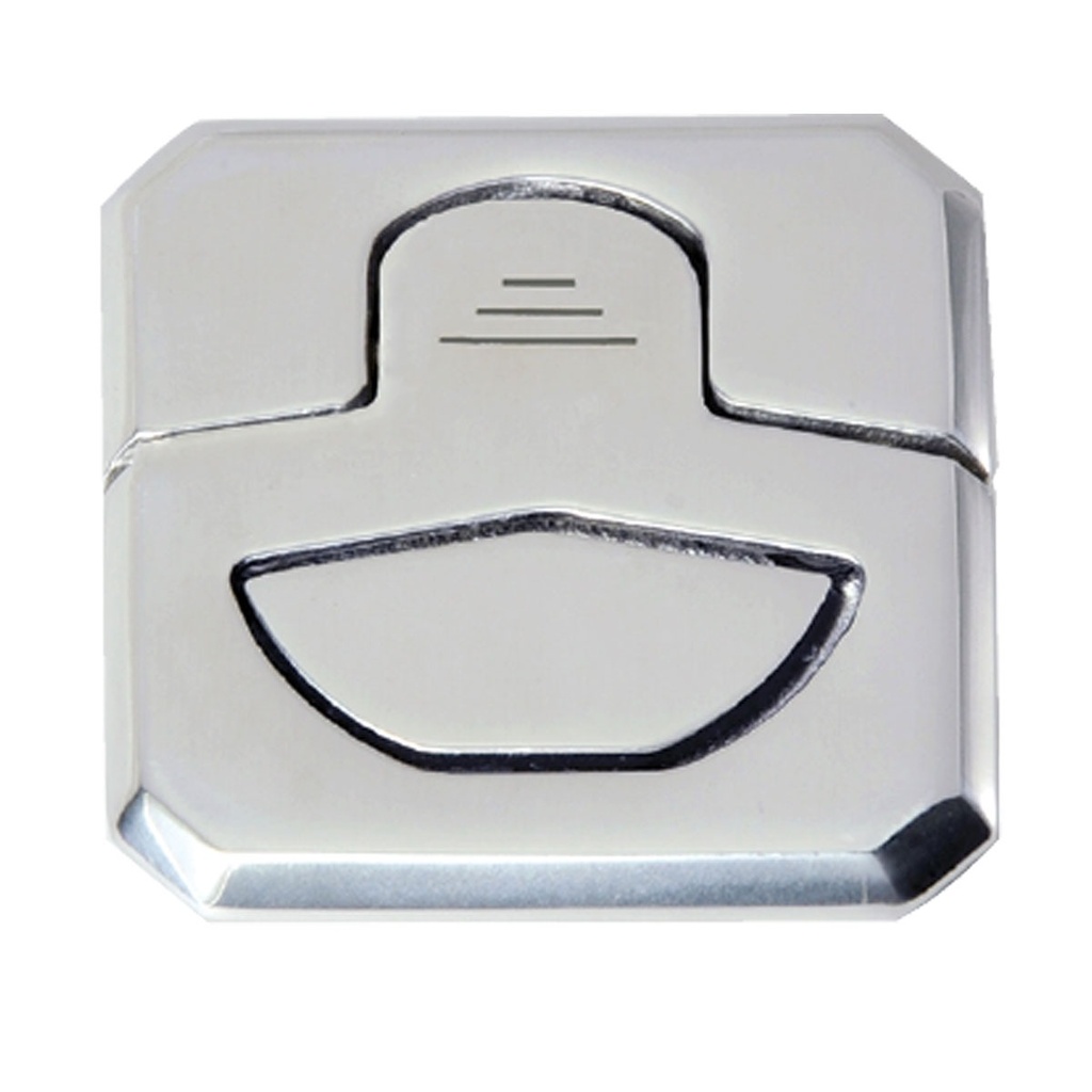 [193702-BLA] MARINE TOWN STAINLESS STEEL LIFT RING SQUARE (193702)