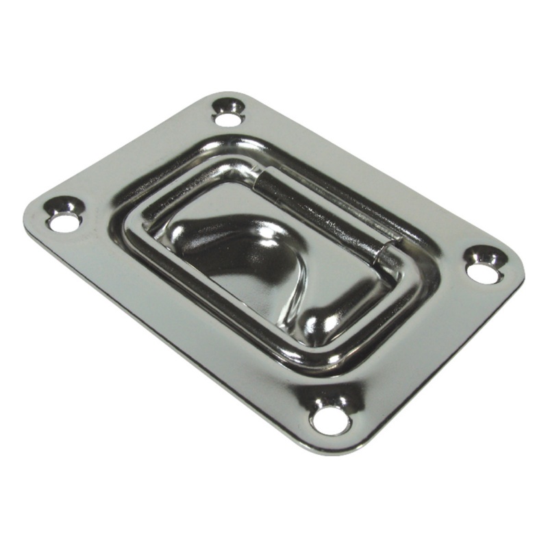 [193722-BLA] MARINE TOWN LIFT RING PRESSED STAINLESS STEEL RECTANGLE (193722)