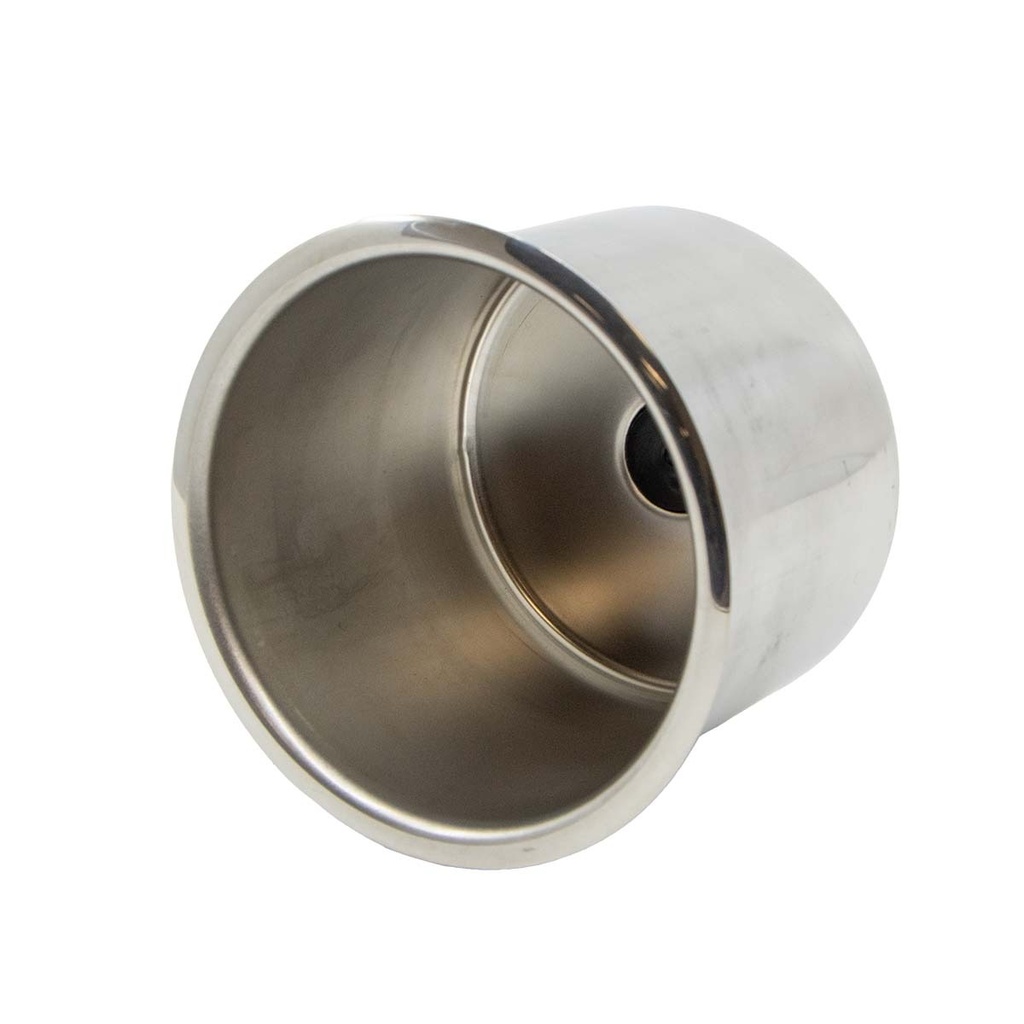 [194107-BLA] MARINE TOWN RECESSED DRINK HOLDER S/STEEL 110MM (194107)