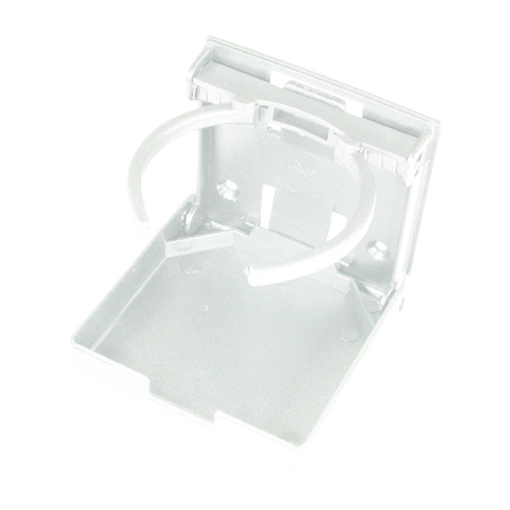[194116-BLA] BLA ADJUSTABLE PLASTIC DRINK HOLDER WHITE (194116)