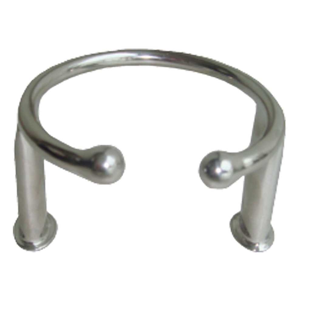 [194130-BLA] MARINE TOWN SURFACE MOUNT DRINK HOLDER S/STEEL SINGLE (194130)
