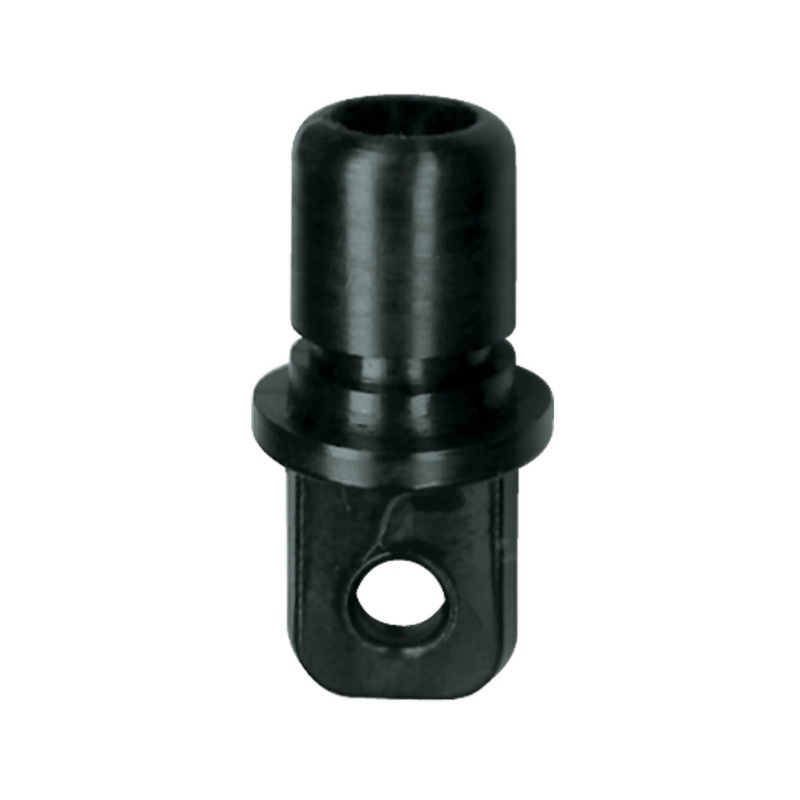 [195004-BLA] SAINT MARINE CANOPY BOW END BLACK 25X1.6MM (195004)
