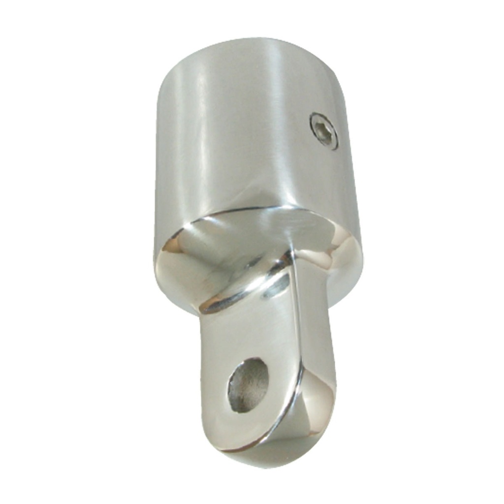 [195019-BLA] BLA CANOPY BOW END EXTERNAL STAINLESS STEEL 25X7X8MM (195019)