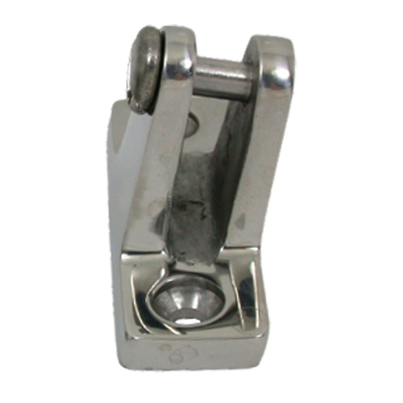 [195055-BLA] MARINE TOWN FIXED CANOPY DECK MOUNTS H/D ANGLED BASE (195055)
