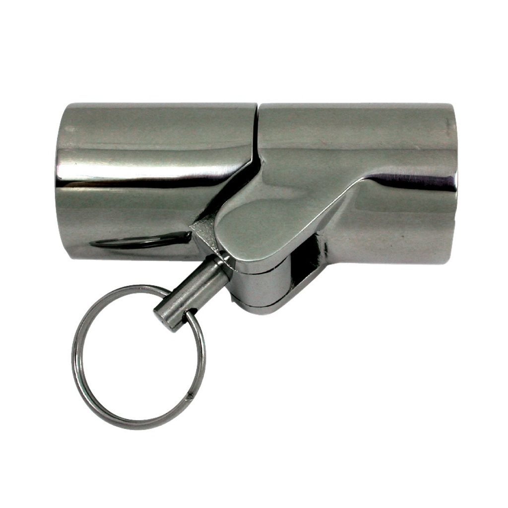 [195075-BLA] BLA CANOPY TUBE HINGE STAINLESS STEEL 22MM WITH LOCK PIN (195075)