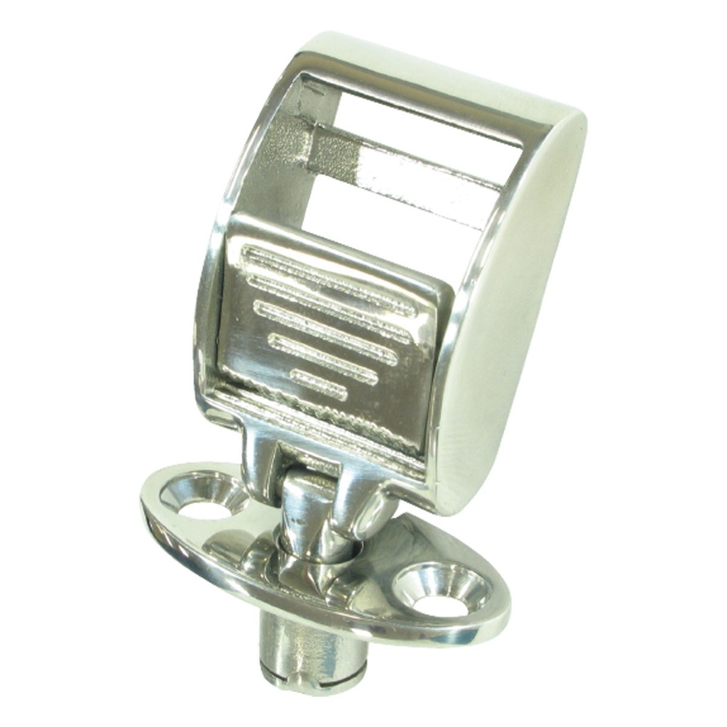 [195187-BLA] MARINE TOWN CANOPY KEY LOCK STRAP BUCKLE S/STEEL 25MM (195187)