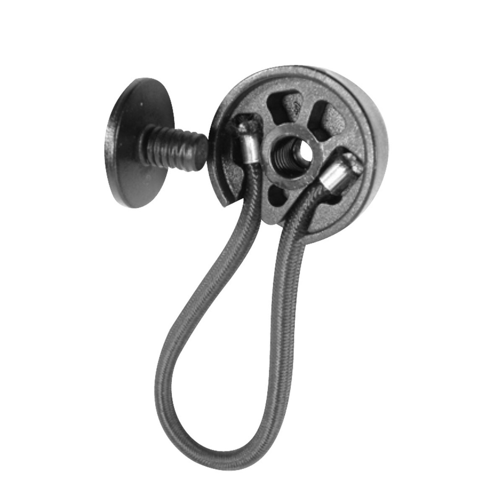 [195196-BLA] STAYPUT FASTENERS SHOCK CORD LOOP 5MM X 90MM BLACK (195196)