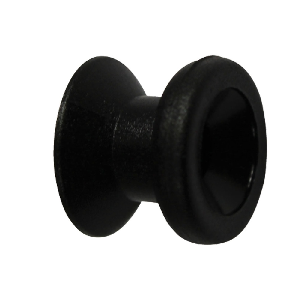 [195200-BLA] OSCULATI SHOCK CORD BUTTON BLACK (195200)