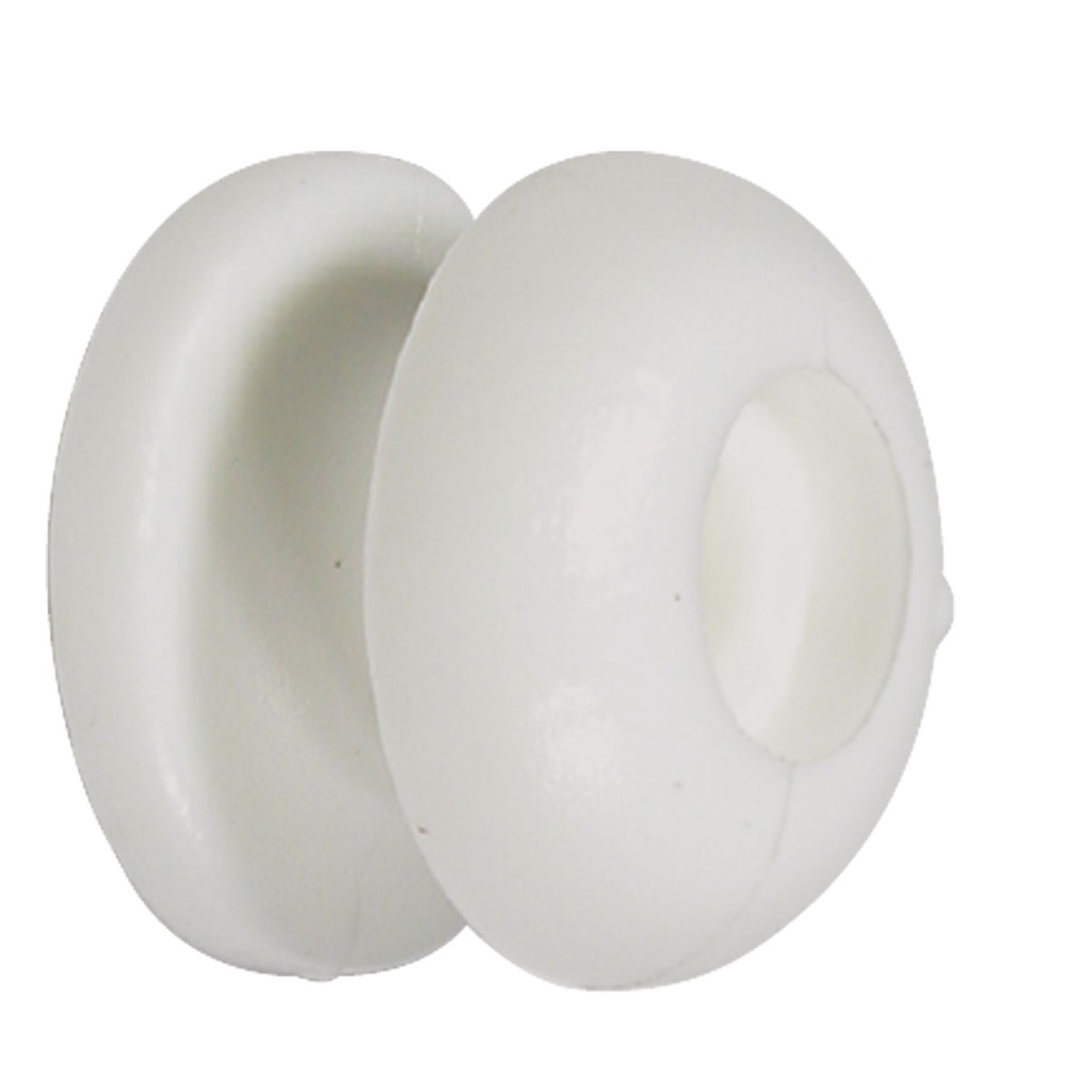 [195204-BLA] STAYPUT FASTENERS SHOCK CORD BUTTONS WHITE (195204)