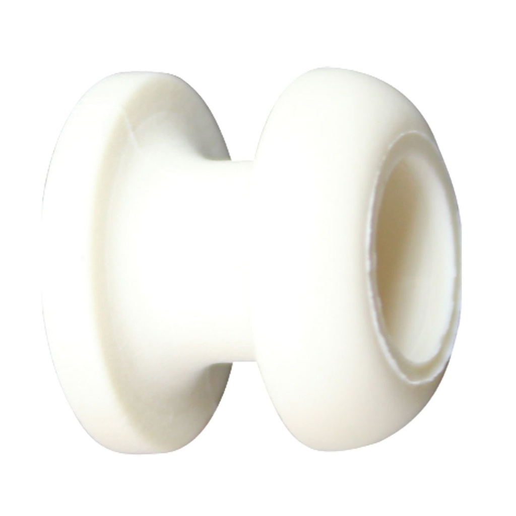 [195206-BLA] SAINT MARINE SHOCK CORD BUTTONS WHITE (195206)