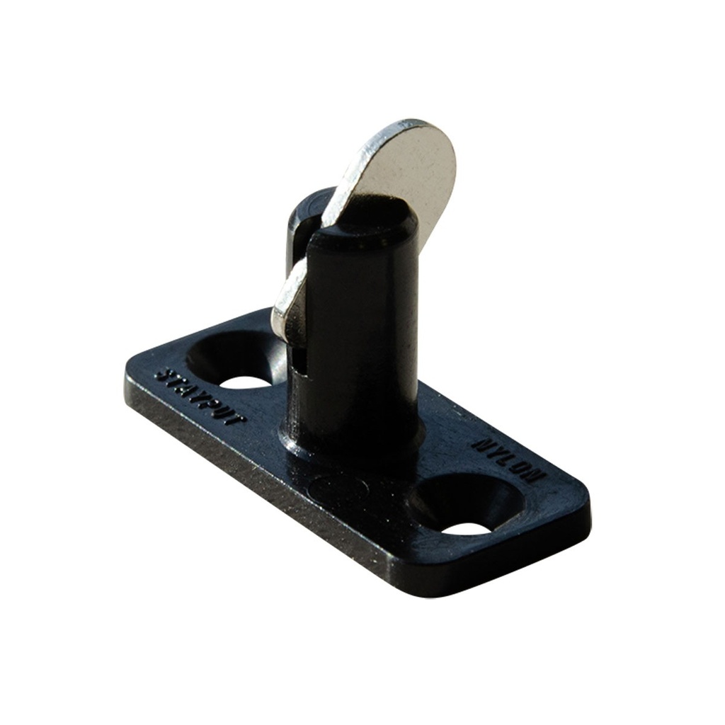 [195303-BLA] BLA STAYPUT FASTENER BLACK SINGLE HORIZONTAL (195303)