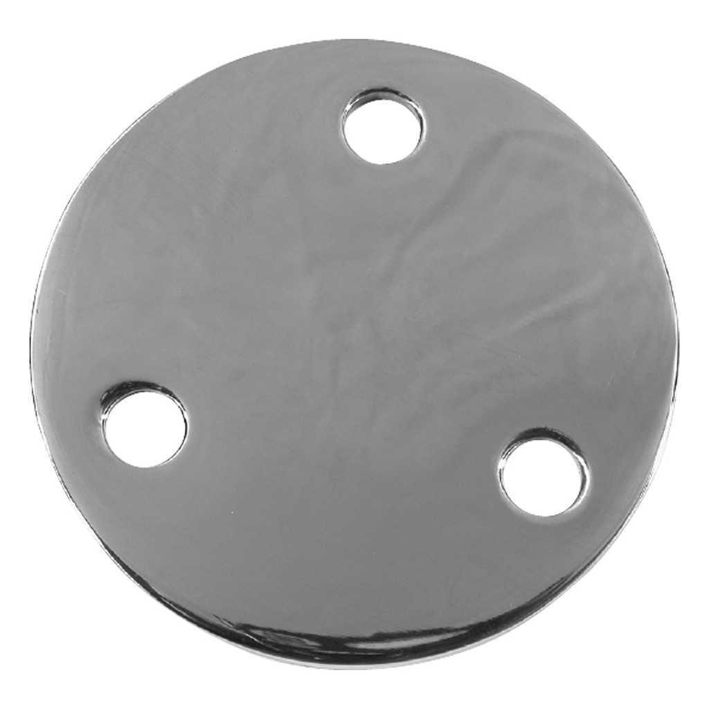 [196110-BLA] MARINE TOWN WELD ON RAIL BASE S/STEEL ROUND EXT BOLT 74MM (196110)