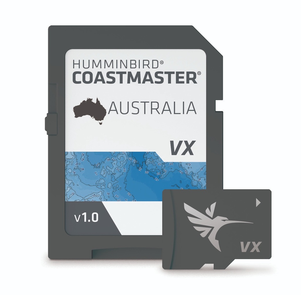 [103980-BLA] HUMMINBIRD COASTMASTER CHART STANDARD AUSTRALIA (103980)