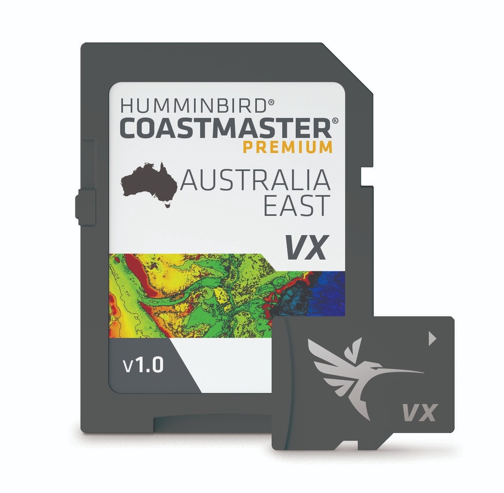 [103981-BLA] HUMMINBIRD COASTMASTER CHART PREMIUM AUSTRALIA EAST (103981)