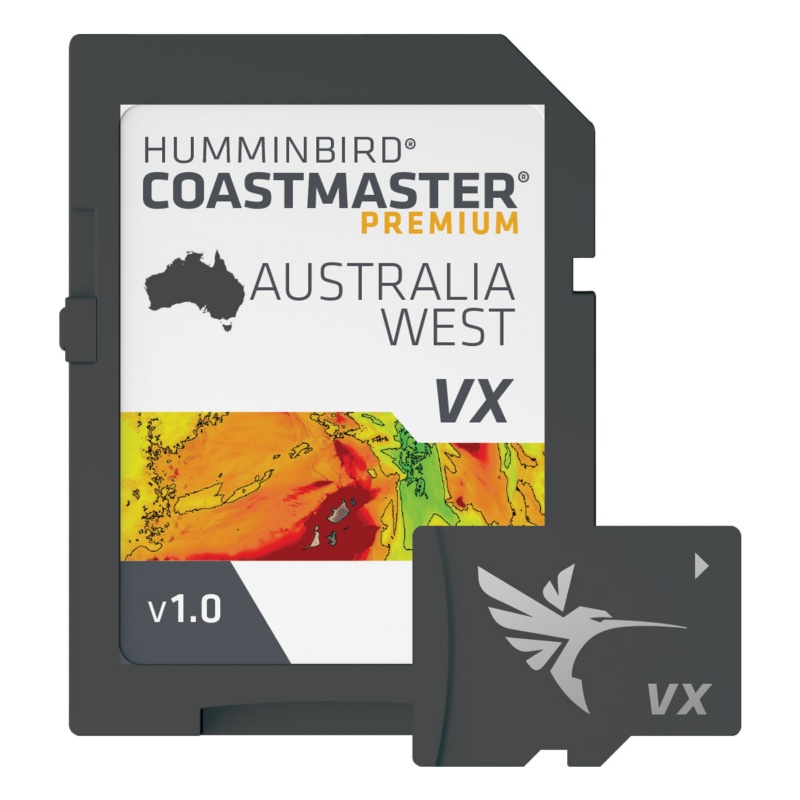 [103982-BLA] HUMMINBIRD COASTMASTER CHART PREMIUM AUSTRALIA WEST (103982)