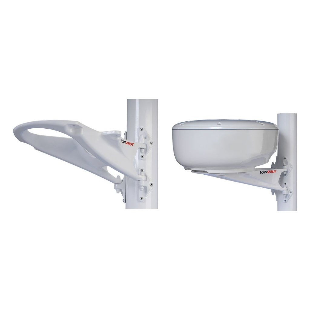 [106302-BLA] SCANSTRUT MOUNT MAST 18" RAY/GAR/KVH RADOME (106302)