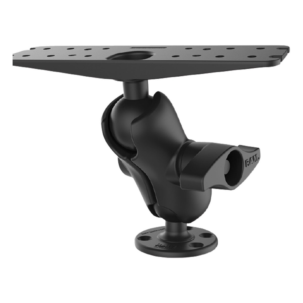 [109018-BLA] RAM MOUNT D BALL SHT ARM 279X76 UNI PLATE (109018)