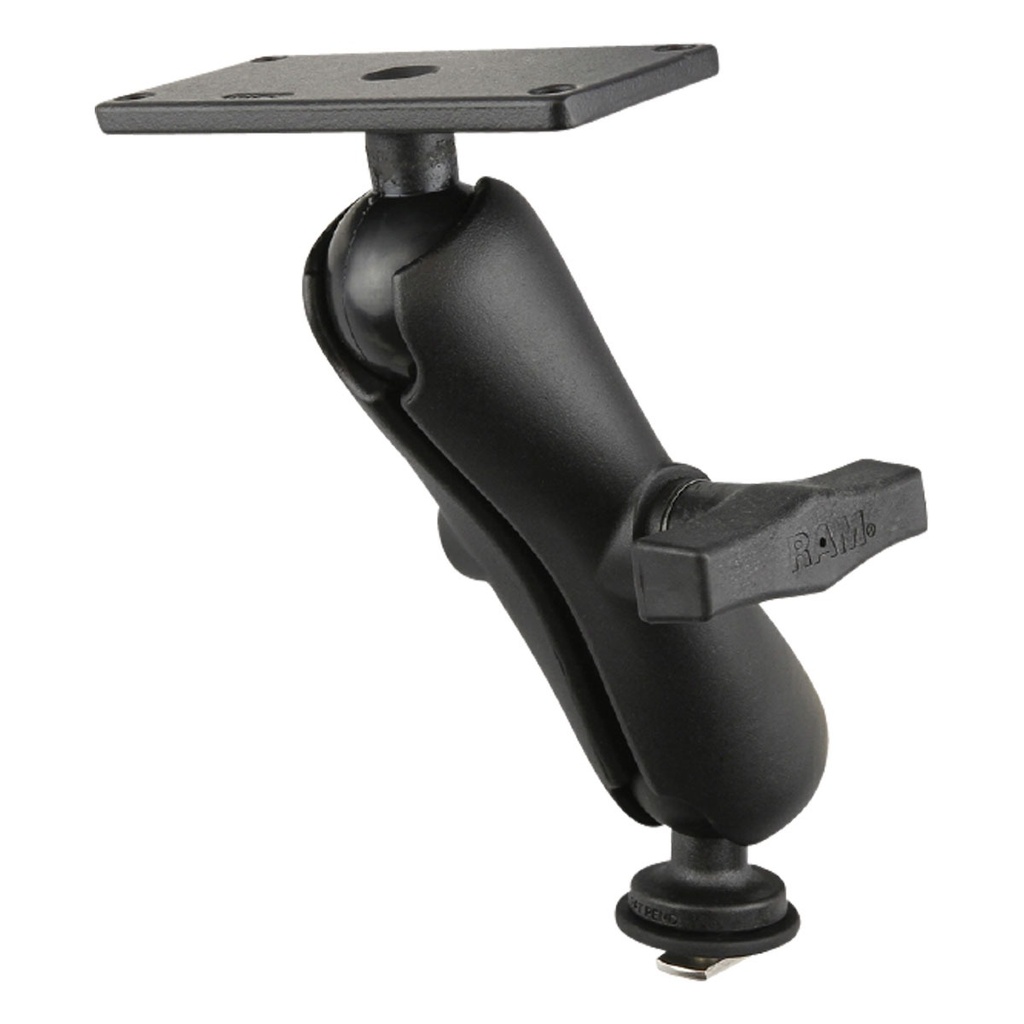 [109100-BLA] RAM MOUNT HELIX 7 TRACK BASE (109100)