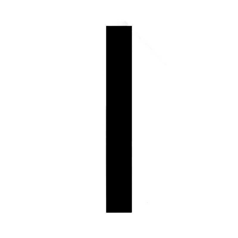 [196020IP-BLA] BLA 163MM REGISTRATION LETTERS BLACK I (196020IP)