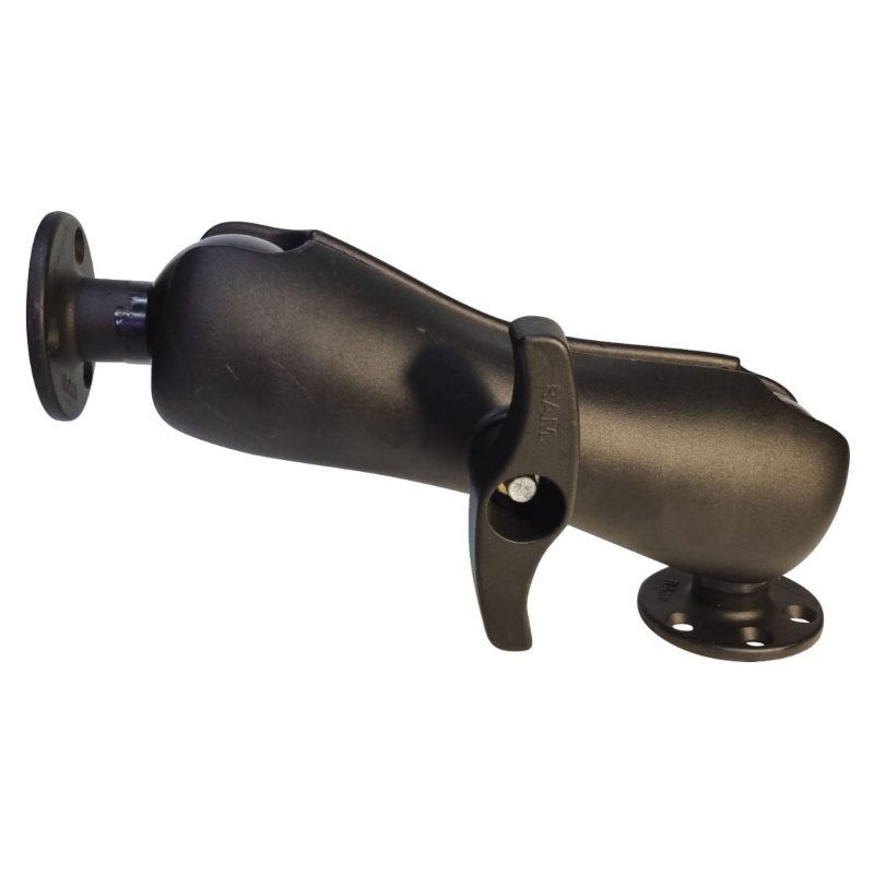 [109340-BLA] RAM MOUNT E BALL MED ARM 2X ROUND BASE (109340)