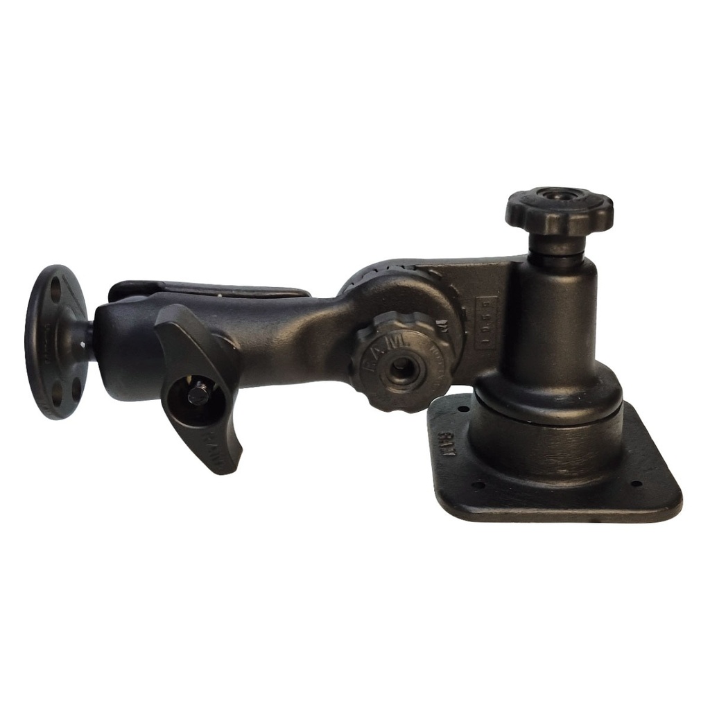[109355-BLA] RAM MOUNT SWING ARM RATCHET HORZ BASE D RND (109355)