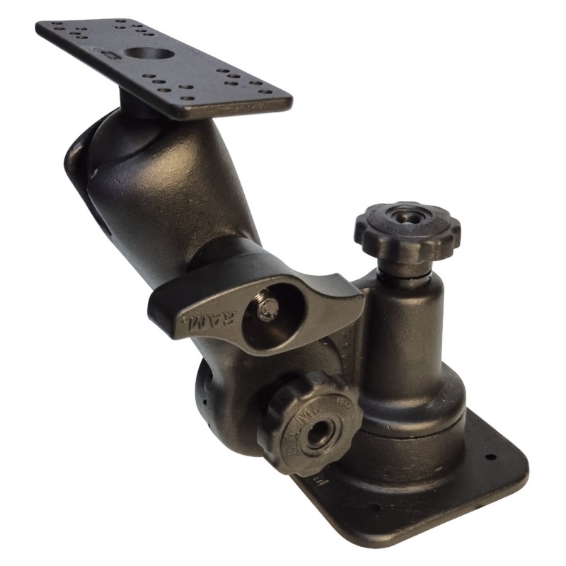 [109357-BLA] RAM MOUNT SWING ARM RATCHET HORZ BASE UNI TOP (109357)