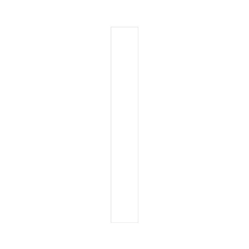 [196020IWP-BLA] BLA 163MM REGISTRATION LETTERS WHITE I (196020IWP)